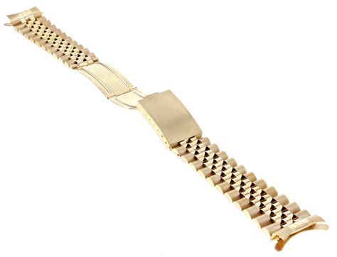 gold stap for watch rolex|rolex watch bands for sale.